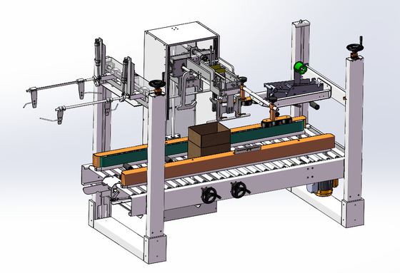 10cases/Min Robotic Top Load Case Packing Machine Automatic Compact