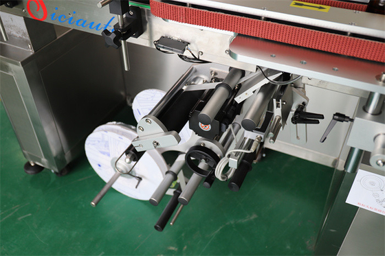 Bottom Automatic Vertical Sticker Labeling Machine , Stationery Sticker Applicator Machine