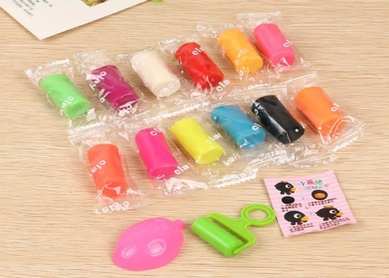 Plasticine Toy Pillow Pack Packaging Machine 200 Bags/Min Flow Wrap
