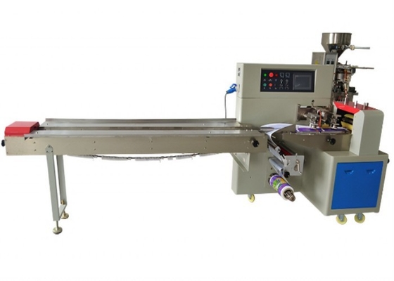 Plasticine Toy Pillow Pack Packaging Machine 200 Bags/Min Flow Wrap