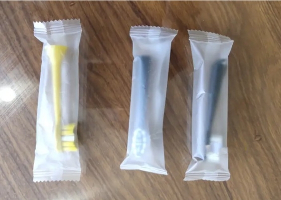 Flow Wrap CPP Pillow Type Packing Machine PE Toothbrush Packing Machine